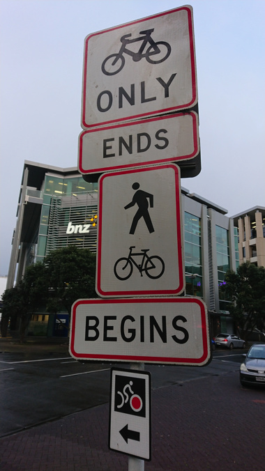 bicycles only